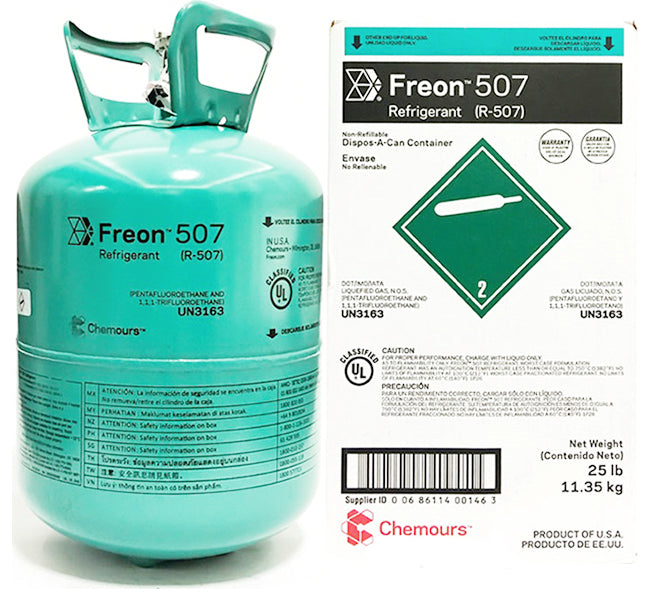 25lb R-507 Refrigerant, R-22 Replacement