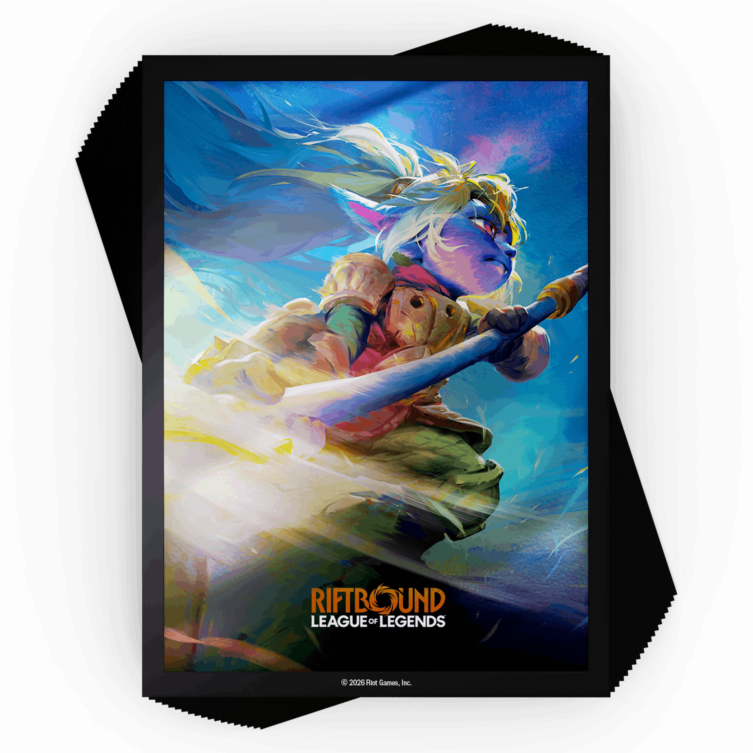 Riftbound: League of Legends TCG - Poppy, Keeper of the Hammer Art Sleeves