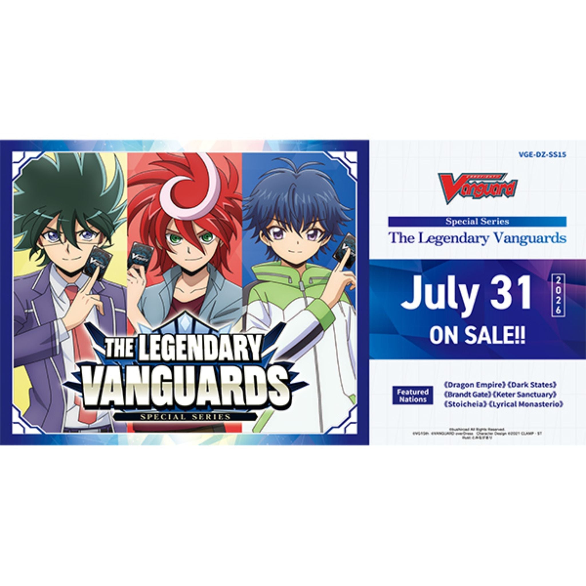 Cardfight Vanguard Special Series The Legendary Vanguards Booster