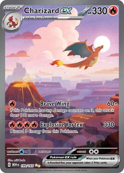 Charizard ex 199/165 - Scarlet & Violet 151 - Holofoil