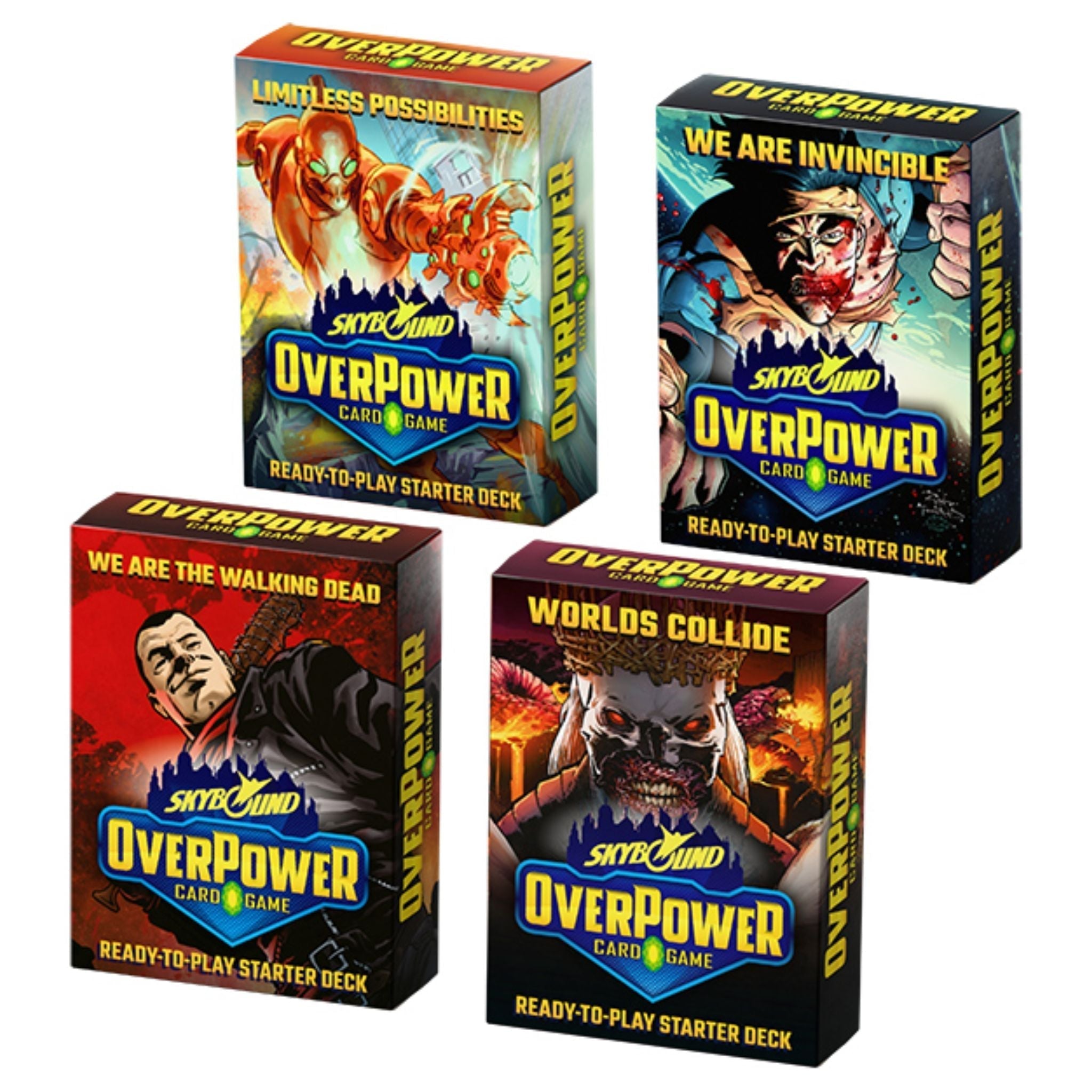 OverPower Skybound Invincible/The Walking Dead Starter Deck
