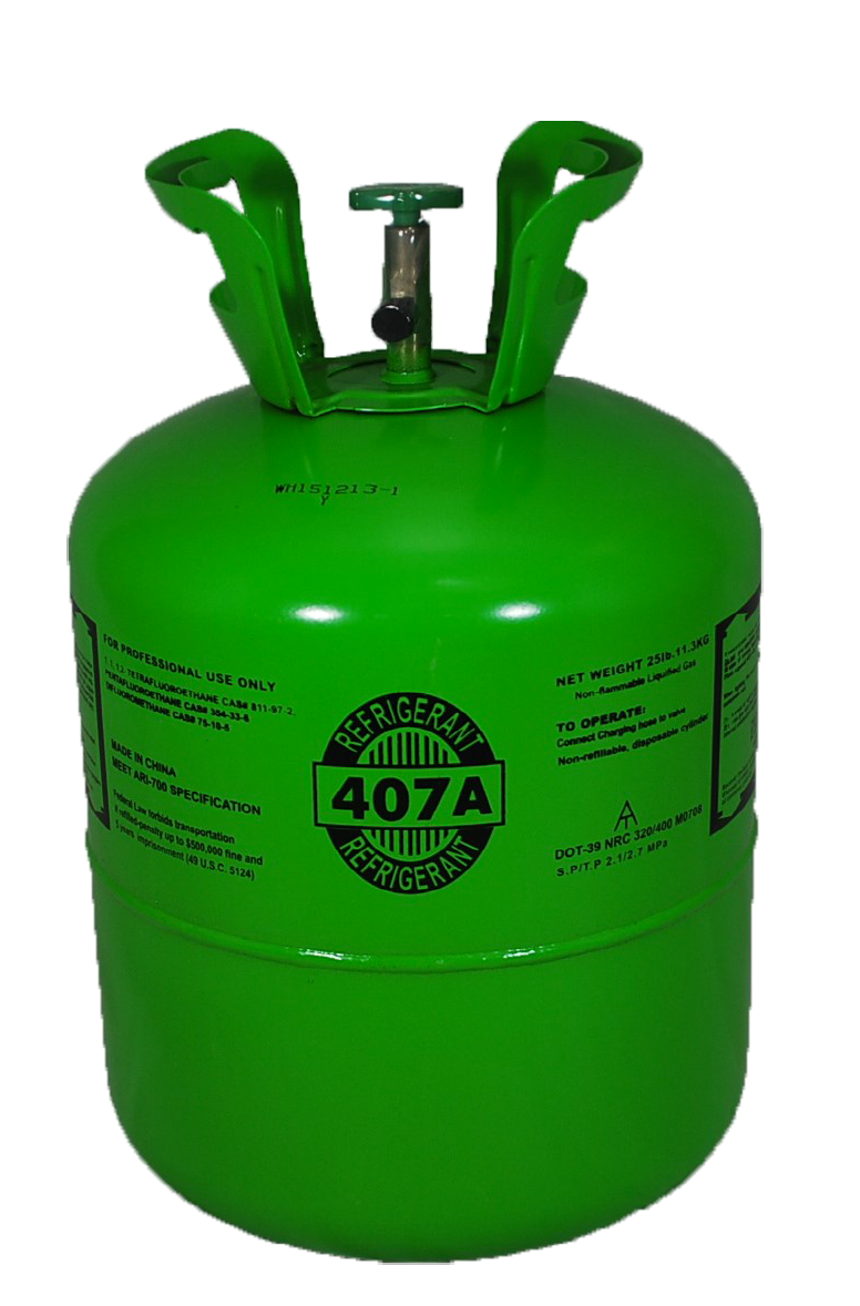 25lb R-407A Refrigerant, Factory Sealed