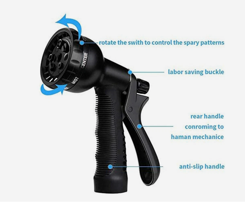 25/50/75/100 FT Expandable Leakproof Lightweight No-Kink Hose(UPGRADED)