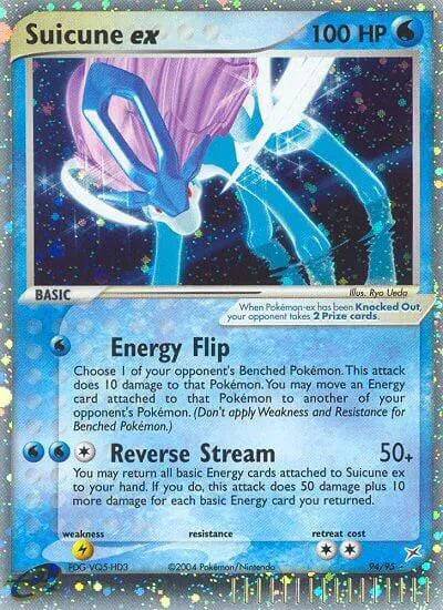 Suicune ex 94/95 - EX Team Magma vs Team Aqua - Holofoil