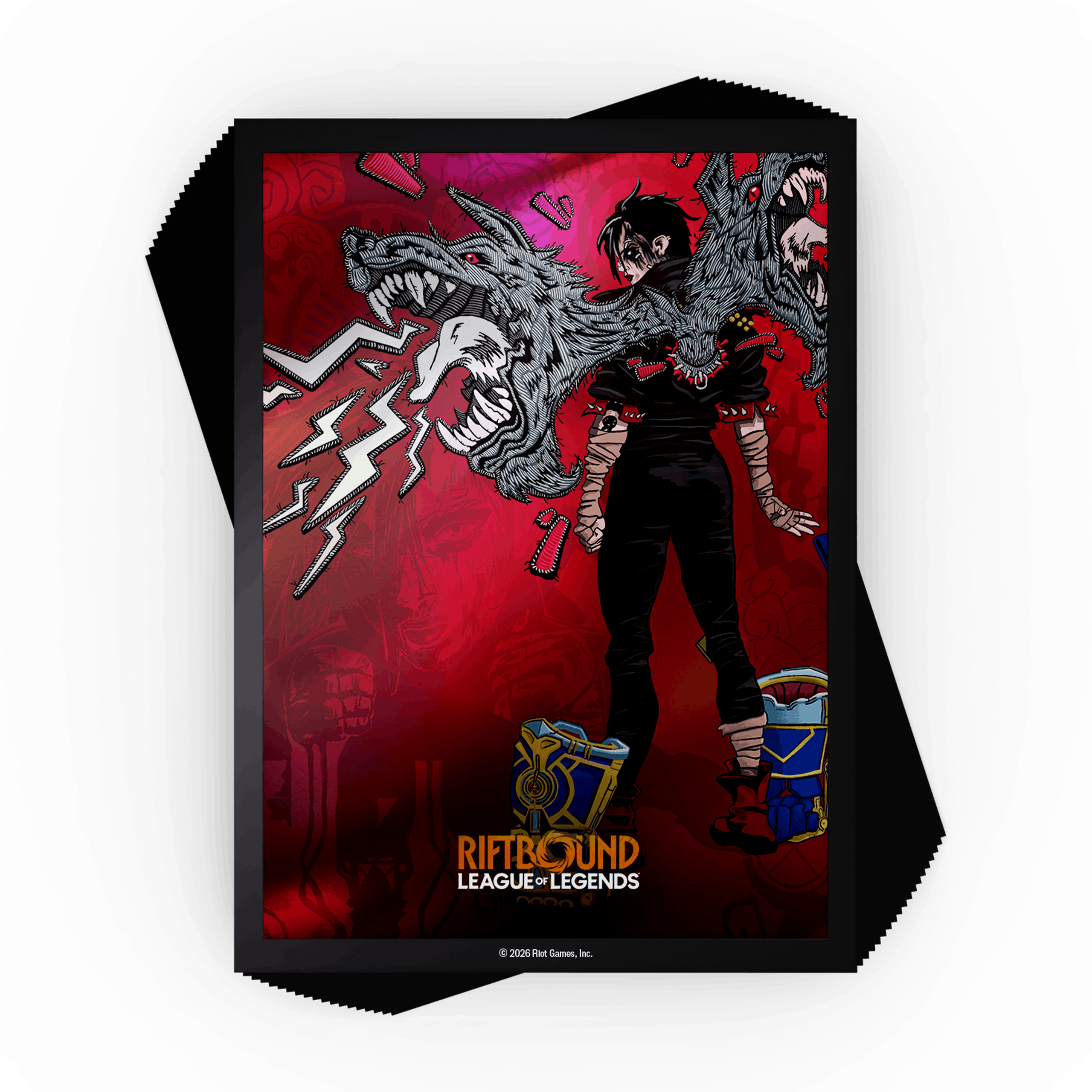 Riftbound: League of Legends TCG - Vi, Piltover Enforcer Art Sleeves