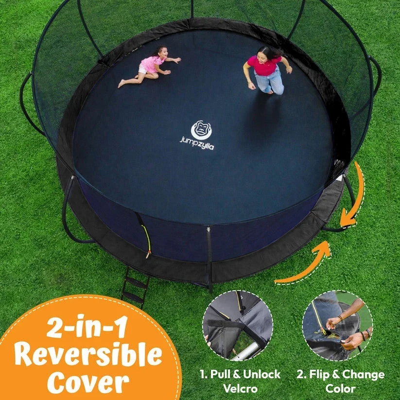 Jumpzylla Premium Trampoline with Extra Protection | ASTM Safety Certified