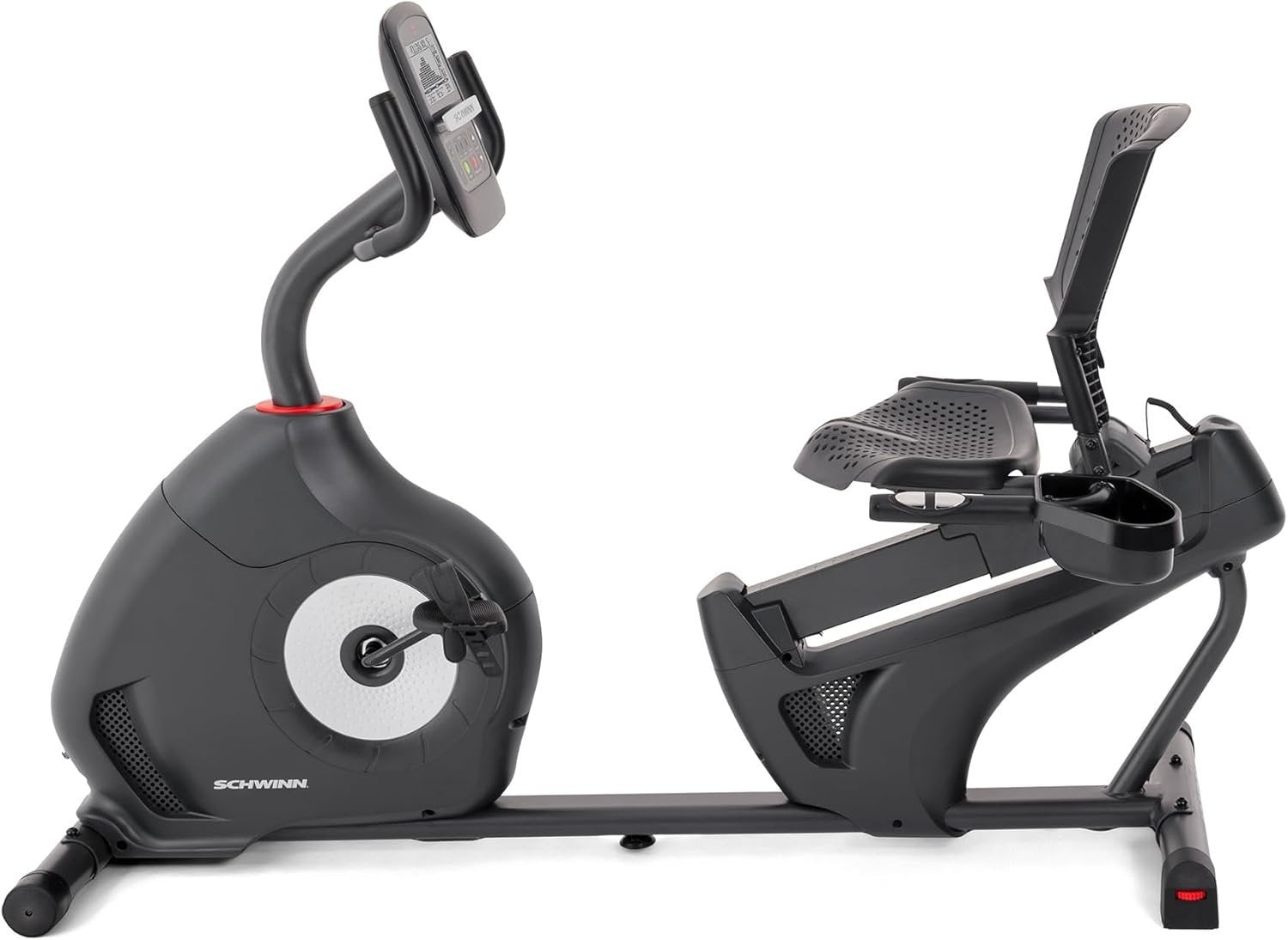 Schwinn 230 Recumbent Exercise Bike with Explore the World and Zwift Compatibility