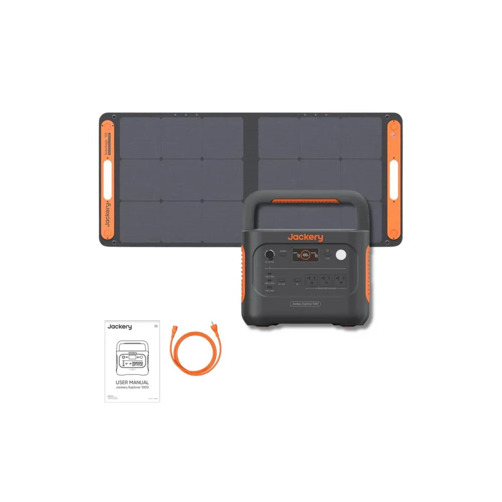 Jackery Explorer 1000 v2 Portable Power Station | 1070Wh | 1500W | 400W Solar Input