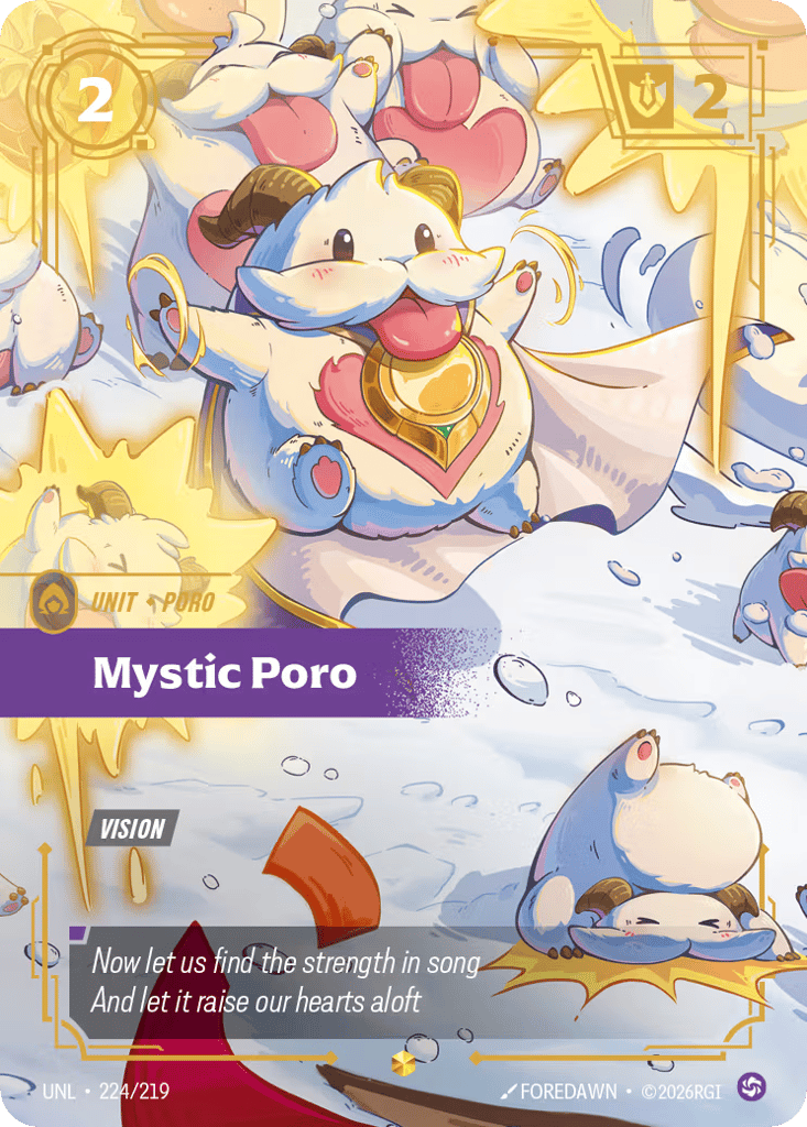 Mystic Poro (Overnumbered) #224/219