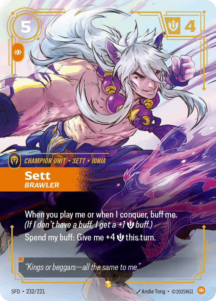 Sett - Brawler (Signature) #232*/221