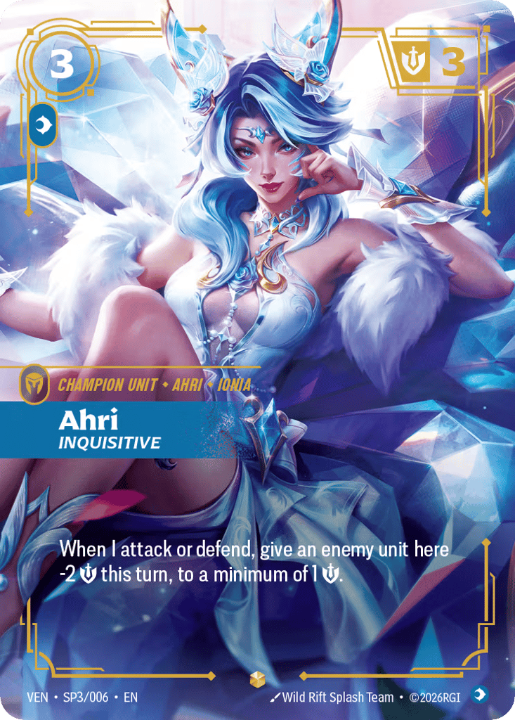 Ahri - Inquisitive #SP3/006