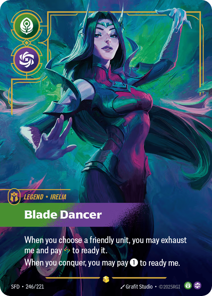 Irelia - Blade Dancer (Overnumbered) #246/221