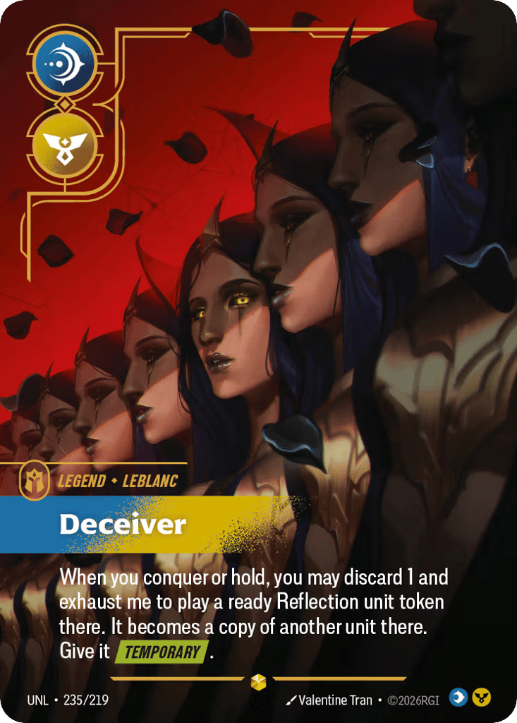LeBlanc - Deceiver (Signature) #235*/219