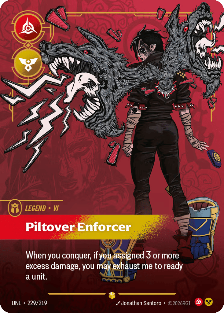 Vi - Piltover Enforcer (Signature) #229*/219