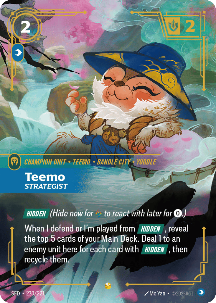 Teemo - Strategist (Overnumbered) #230/221