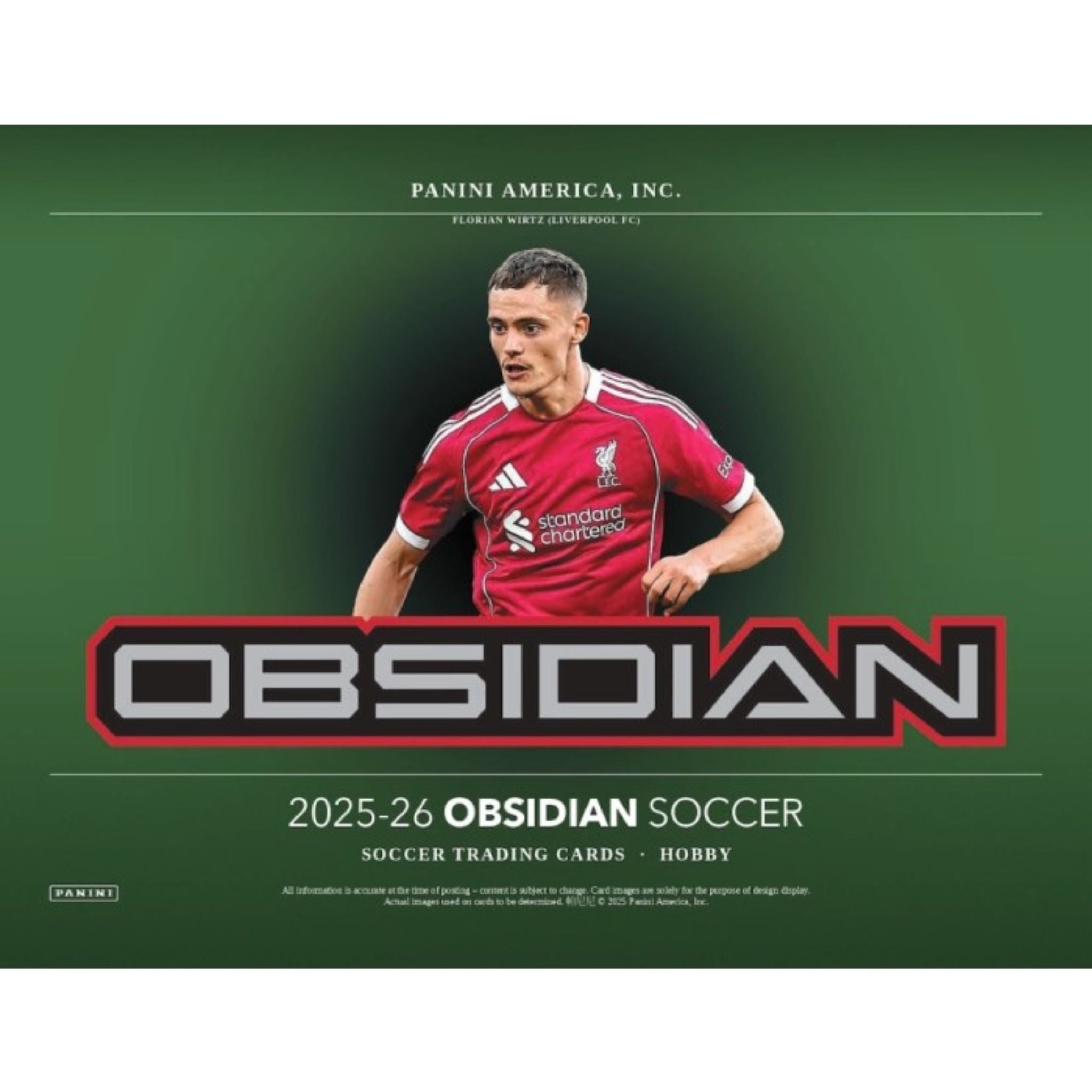 2025/26 Panini Obsidian Soccer Hobby Box