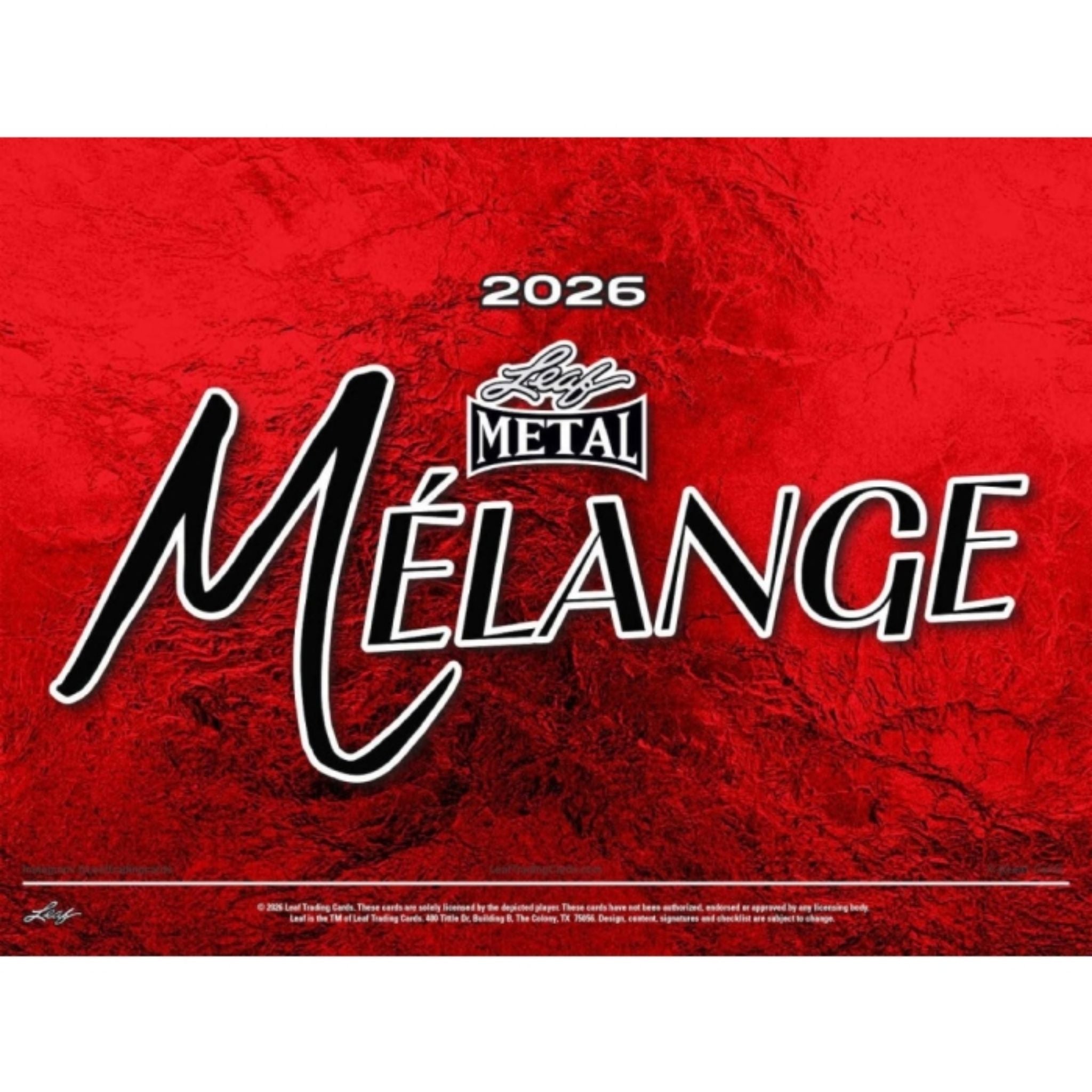 2026 Leaf Metal Mélange Pack