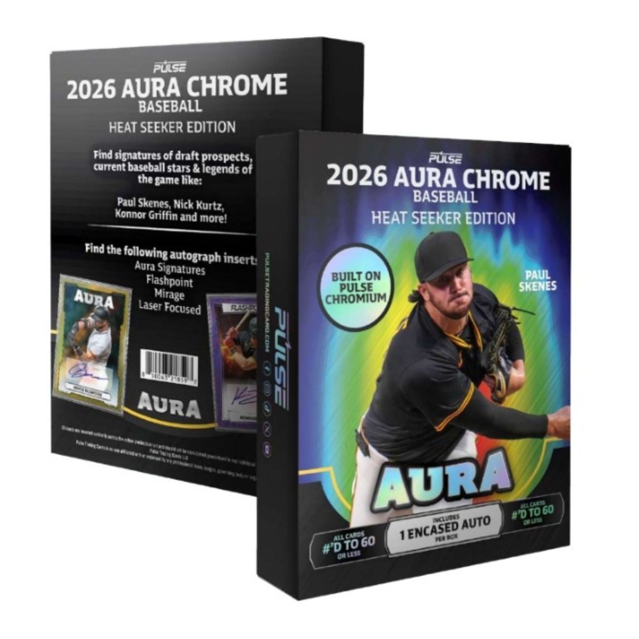 2026 Pulse Aura Chrome Baseball Heat Seeker Box