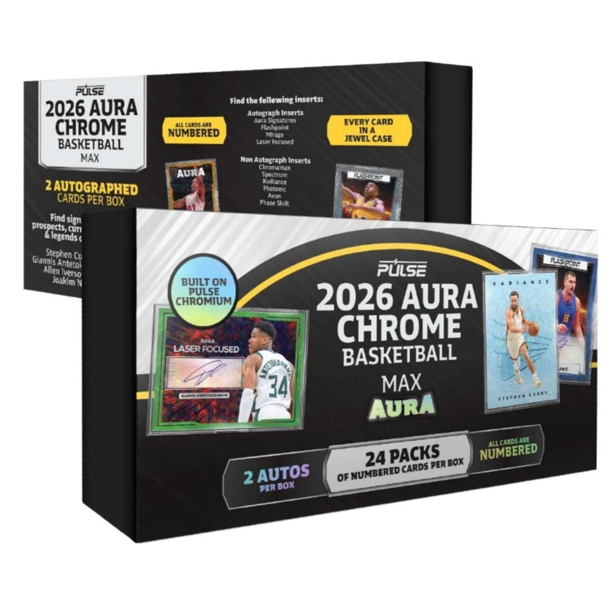 2026 Pulse Aura Chrome Basketball Max Edition Box
