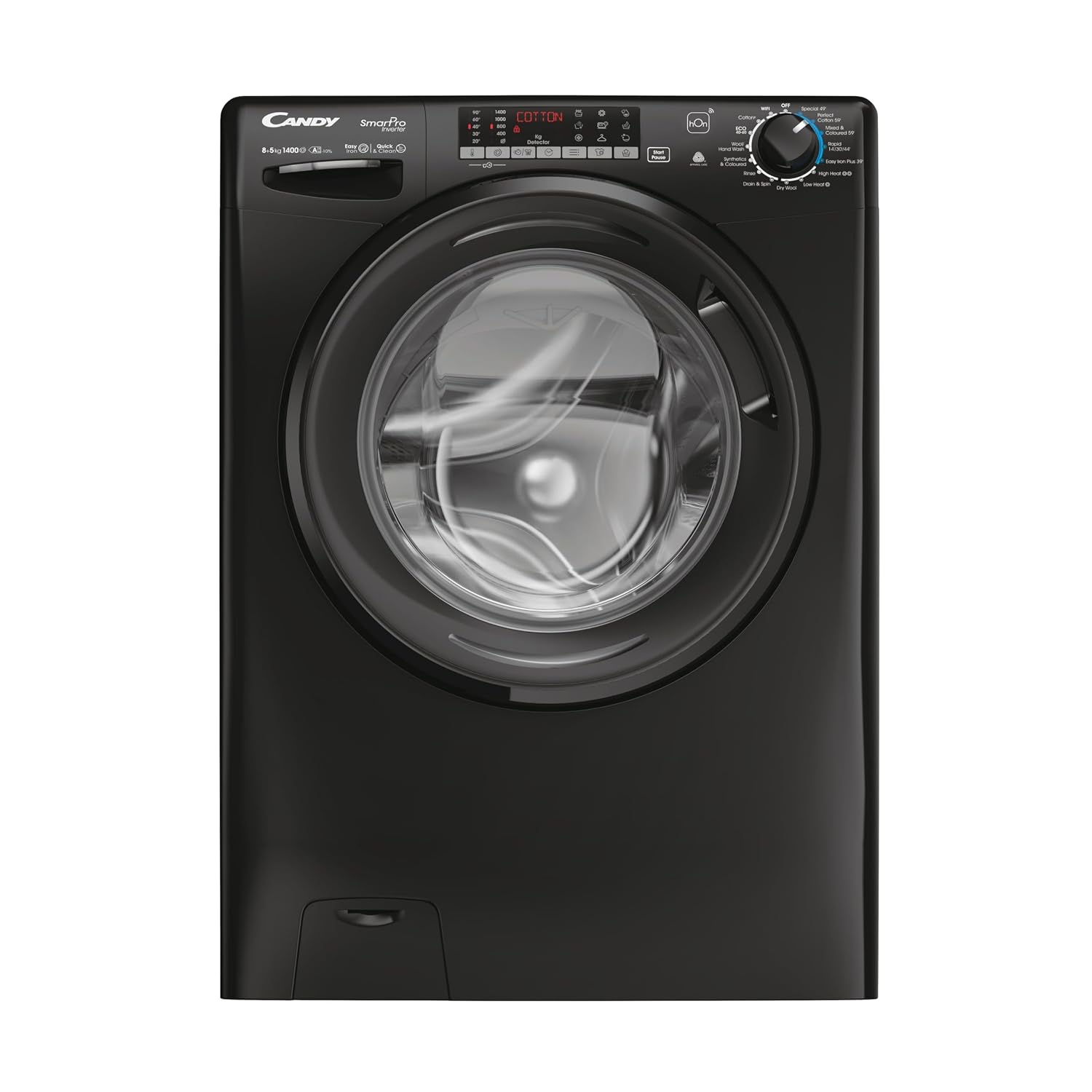 Freestanding Washer Dryer 8kg 5kg 1400RPM LED Display Black