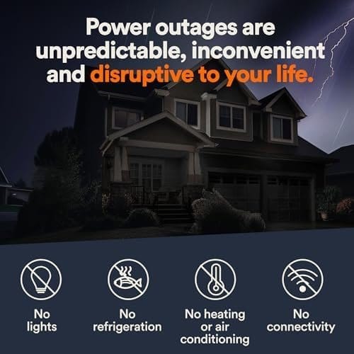 Generac Guardian 22kW Home Standby Generator with 200-Amp Transfer Switch, Aluminum Enclosure & WiFi Monitoring