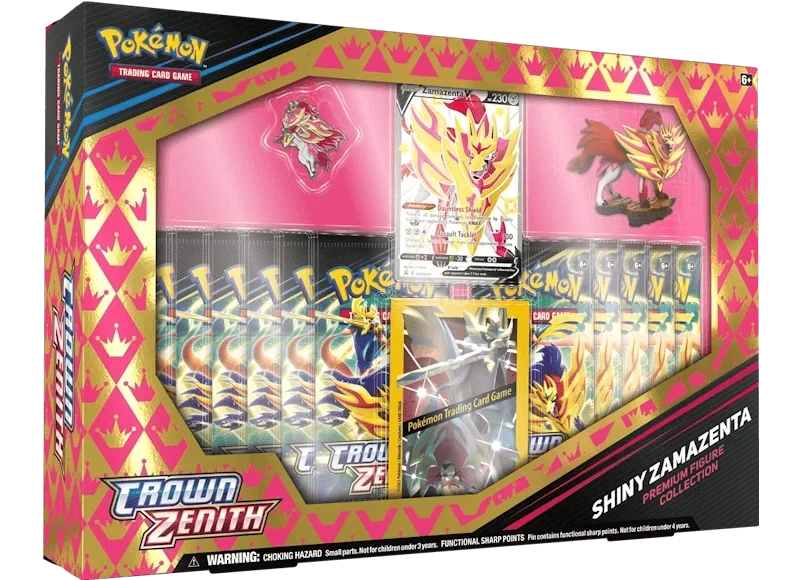 Pokémon Crown Zenith: Shiny Zamazenta Premium Figure Collection