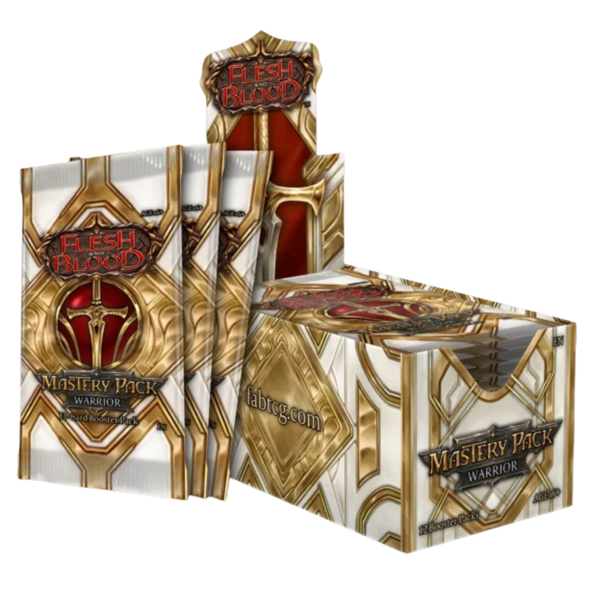 Flesh and Blood Mastery Pack Warrior Booster Box