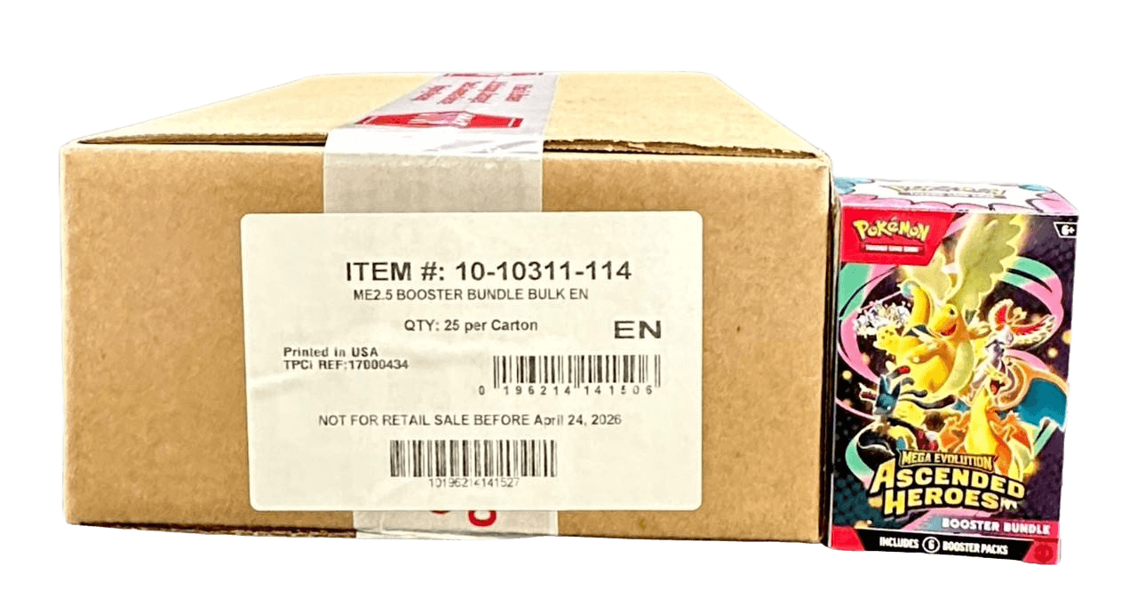 Pokémon Ascended Heroes: Booster Bundle Case 25x