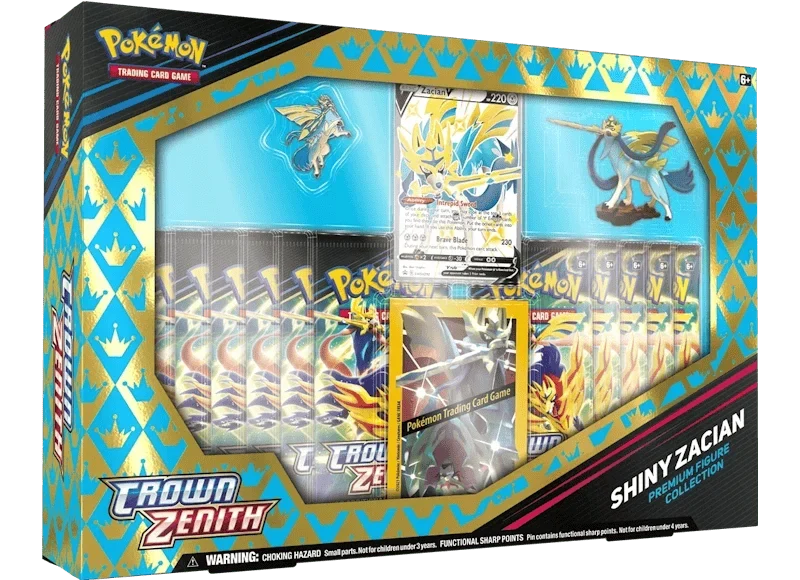 Pokémon Crown Zenith: Shiny Zacian Premium Figure Collection