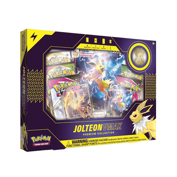 Pokémon: Premium Collection Box - Jolteon VMAX (damaged packaging)