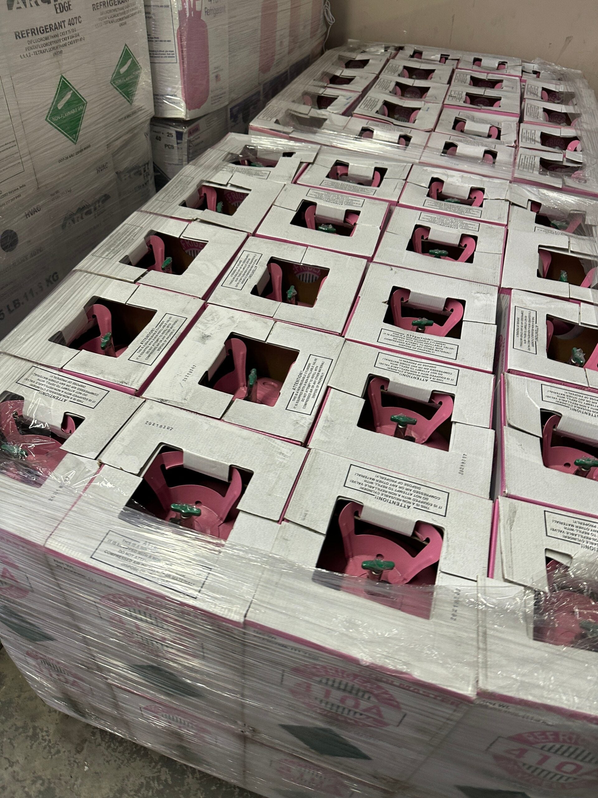 Full Pallet – 40 × 25lb R-410A Refrigerant