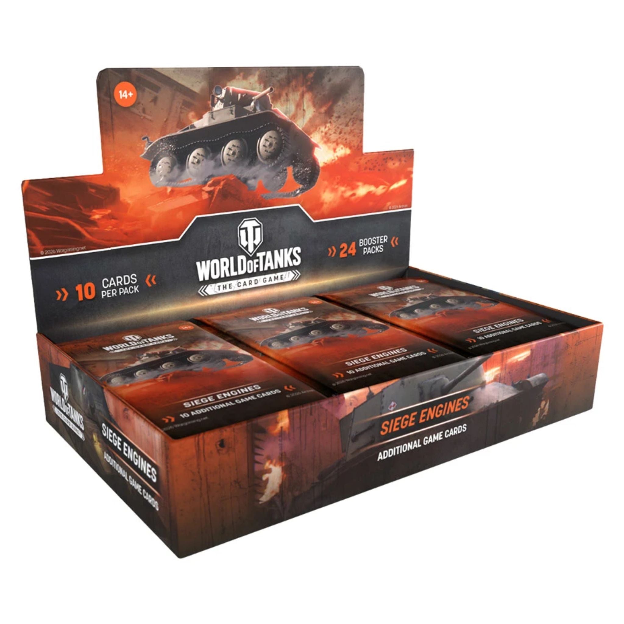 World of Tanks Siege Engines Booster Box