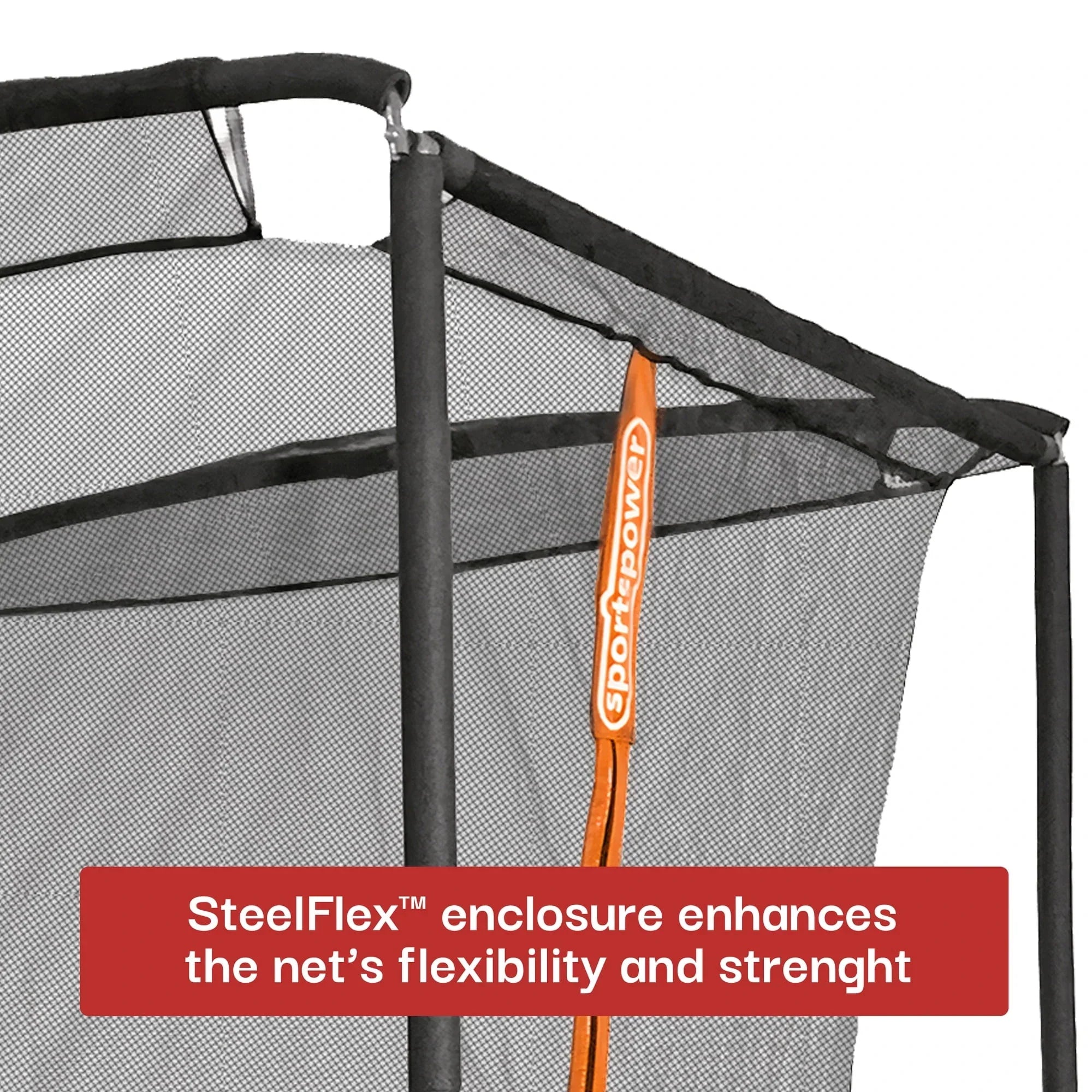 Sportspower Bounce Pro 9ft x 15ft Rectangular Trampoline