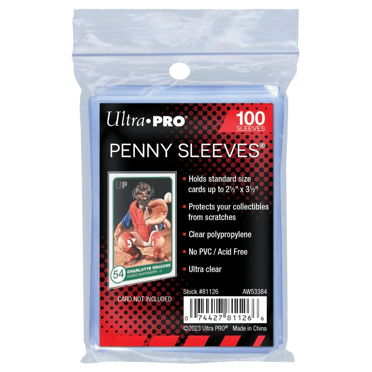 Ultra Pro - Soft Card Sleeves Case (100 stuks)
