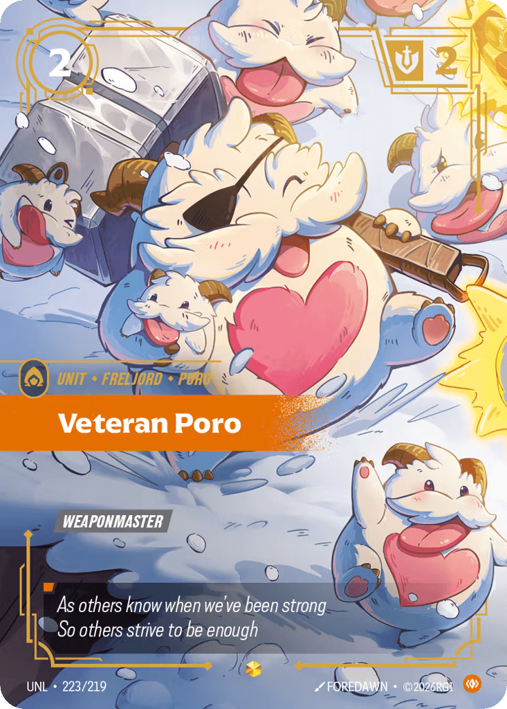 Veteran Poro (Overnumbered) #223/219