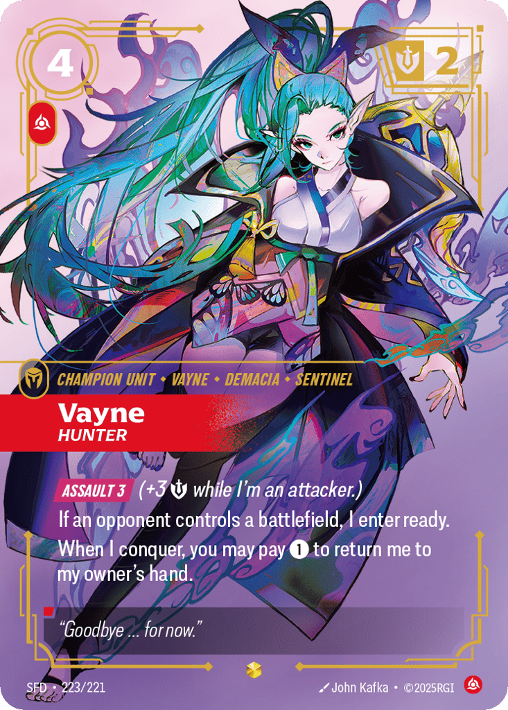 Vayne - Hunter (Signature) #223*/221